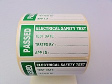50 TO 300 PAT TEST LABELS