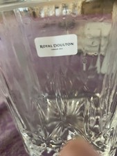 Royal Doulton Lead Crystal Westminster Whisky Decanter 28cm 1.6kg