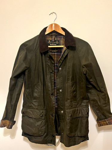 Barbour beadnell green - beadnell, waxed
