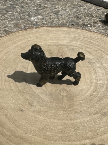 Vintage cold painted poodle - vintage,