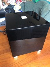 REL Accoustics T5 subwoofer, piano black, original box, with cables