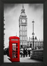 London red phone - booth, and
