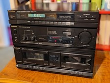 Technics SA-X800L Double Cassette, Amplifier, AM/FM Tuner. Excellent Condition.