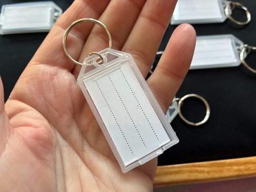 Blank clear plastic - blank,