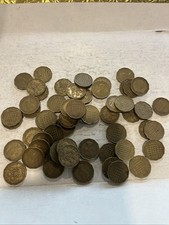 C729 Three Penny Bit Brass