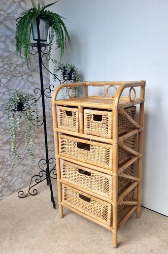 Vintage boho bamboo - bamboo, rattan