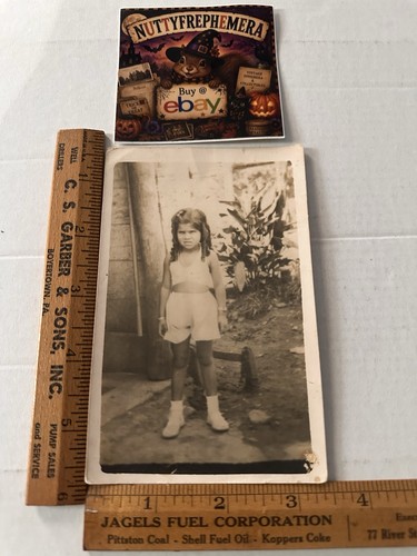 Vintage snapshot photo young - vintage,