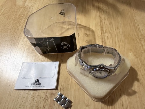 Adidas watch stainless steel - stainless,