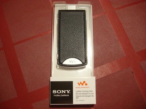 Sony mp3 leather - leather, case