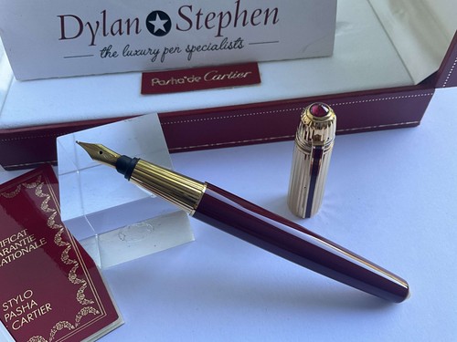 Cartier pasha burgundy and - pasha,
