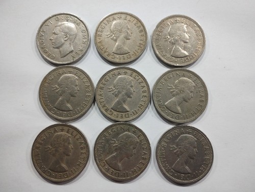 Two shilling coins - two,