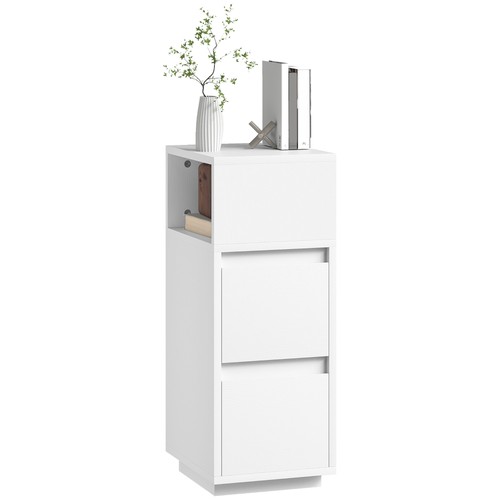 Homcom slim bedside table - homcom,