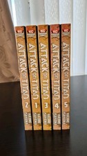 Attack on Titan Manga Vol 1-5 English Set | Kodansha Comics by Hajime Isayama