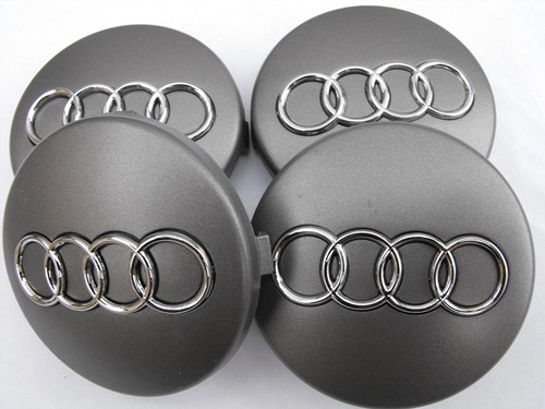 Silver gray audi alloy wheel - silver,