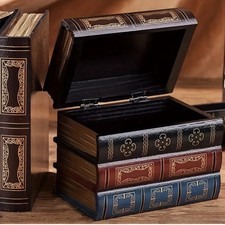 Vintage Style Book Shaped