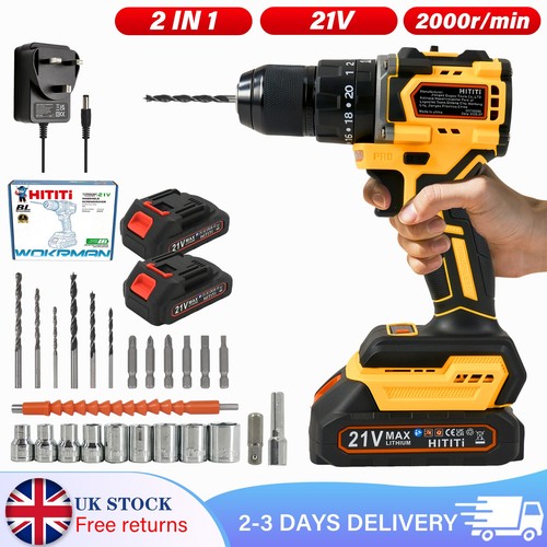 21v cordless hammer drill - 21v,