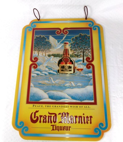 Grand marnier liqueur metal - grand,