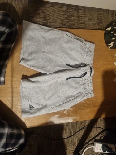 Grey jogger shorts
