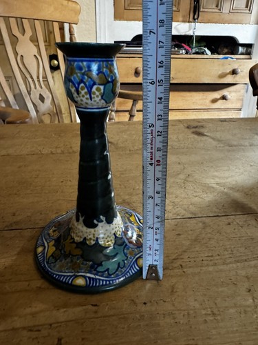 Gouda pottery candlestick - gouda,