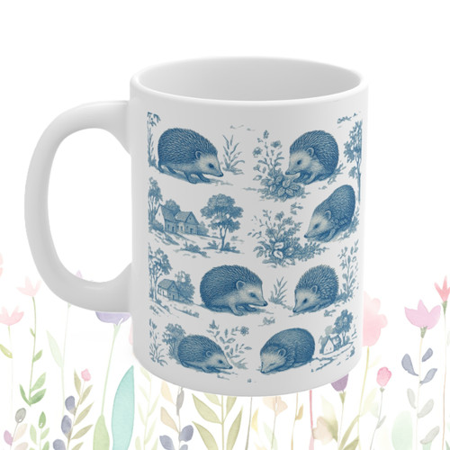 Toile jouy hedgehog - toile,