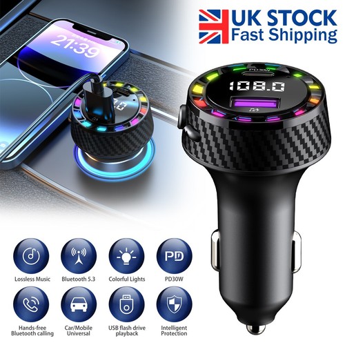 Bluetooth wireless car fm - bluetooth, 5.3
