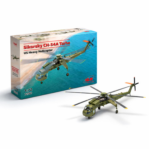 Icm 72001 sikorsky ch 54a - icm, ch-54a