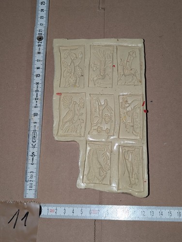 Silicone mold wax relief - silicone,