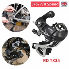 MTB Bike Rear Mech Derailleur for Shimano Tourney TX35 5/6/7/8Speed Direct Mount