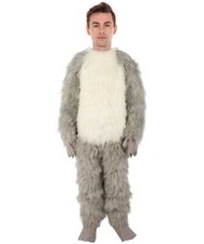 White Grey Civet Cat Costume