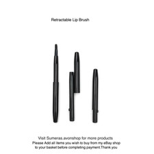 Portable Retractable Lip Brush Cosmetic MakeUp Tool for Lipstick or Lip Gloss