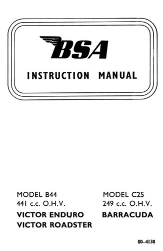 1967 bsa c25 - (0356),
