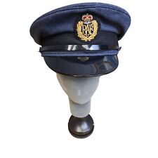RAF Royal Air Force Peaked Cap With Badge TV Film Collector Fancy Dress Uniform