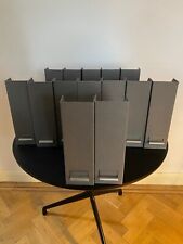 Used Habitat Magazine Files, Grey, 14 Items, Collect NP25, (Heals/Conran Style)