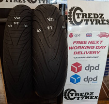 Michelin Pilot Road 3   180/55/17 &120/70/17 Motorcycle Tyres Partworn  V21