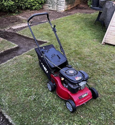Sanli petrol push lawn mower - sanli,