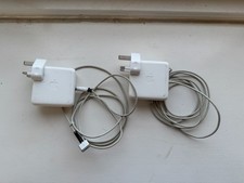 Two Official Original Genuine Apple MacBook Pro Power Adapter 60w MagSafe 2