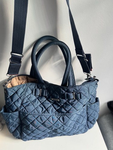 Storksak navy blue quilted - storksak,
