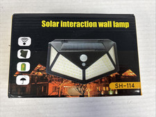 Solar Powered Wall Garden Light Perfect for Summer Lighting/Security/Night Light
