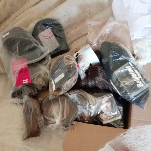 9pc hair job lot - hair,