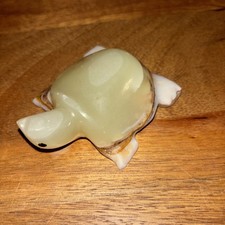 Turtle Carved Jade Onyx marble