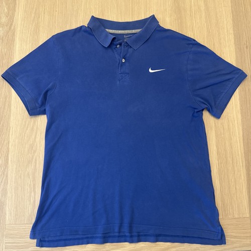 Nike blue polo - nike, shirt