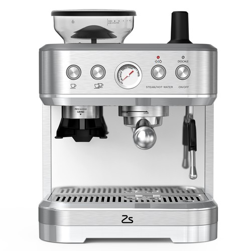 Coffee machine with - machine,