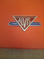 ALvis Owners Club Badge  4cm