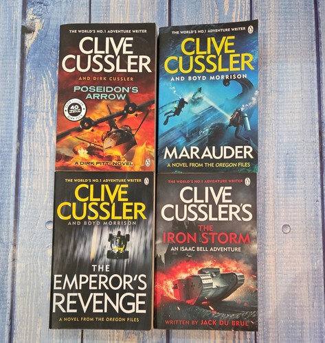 Clive cussler paperback - x,
