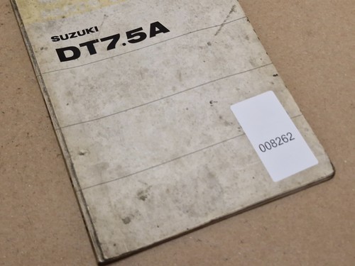 Suzuki dt7 parts - dt7.5a, catalogue