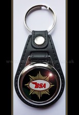 Bsa star faux leather - star,