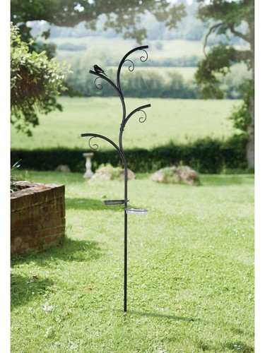Garden bird feeding station - garden,