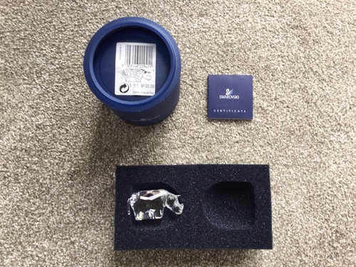 Swarovski rhino from the - swarovski,