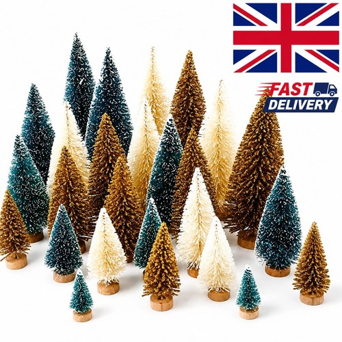 12pcs mini christmas trees - mini,