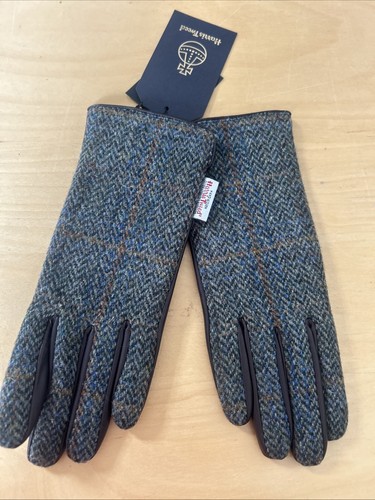 Harris tweed and leather - and,